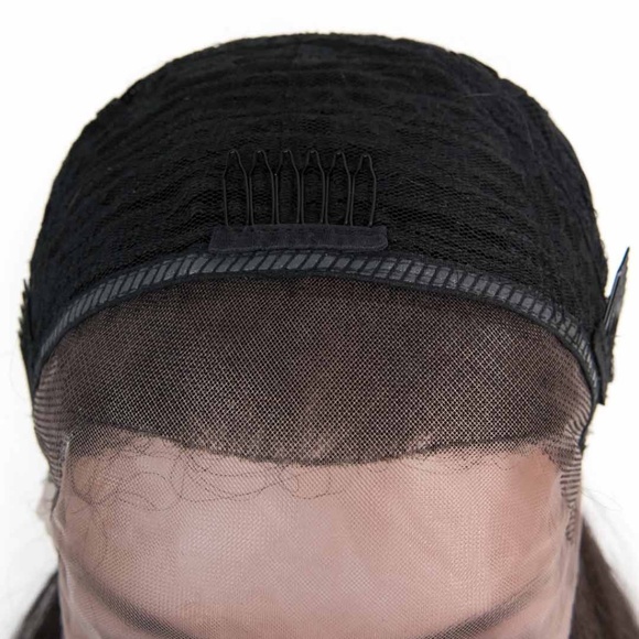 24" Black Wavy Lace Front Wig | BELLA - Picture 6 of 7